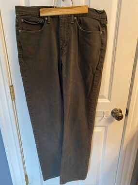 Levi's Men's Straight Leg Jeans in black